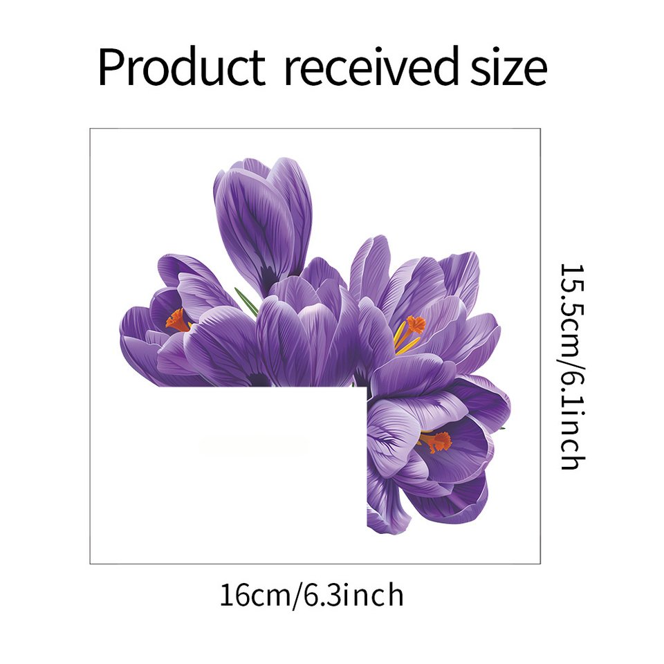 

Декоративные наклейки для переключателей Purple flowers