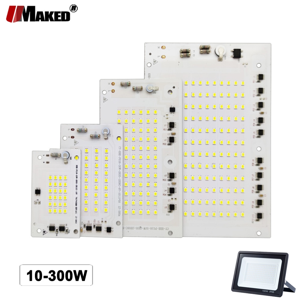 

LED прожектор Umaked 10-300Вт SMD2835 для наружного освещения