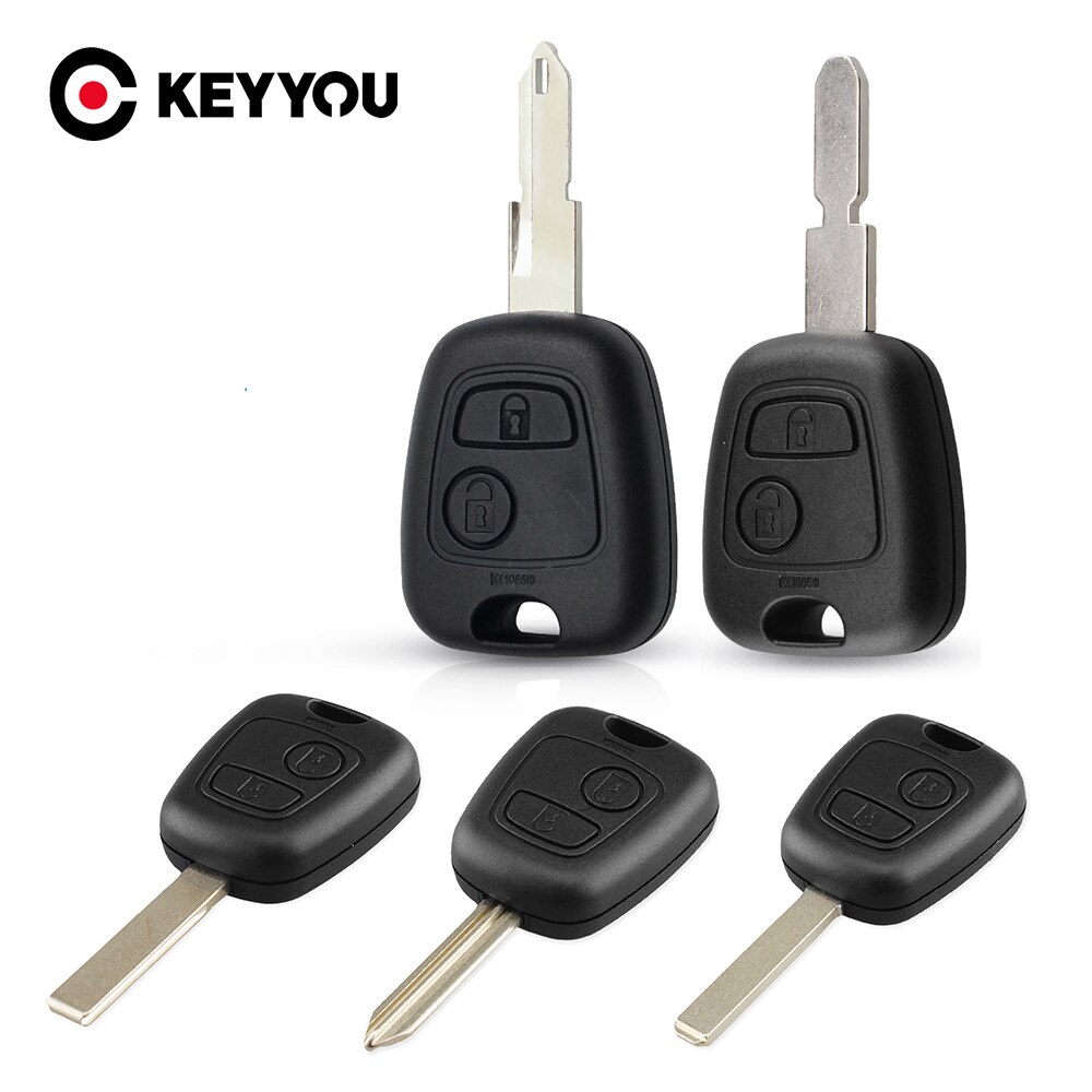 

Чехол для автомобильного ключа KEYYOU для Citroen C1 C2 C3 C4 XSARA Picasso HU83/ VA2/No Blade