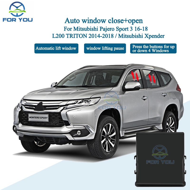 

Автоматический интеллектуальный закрывающий комплект FORYOU для Mitsubishi Pajero Sport 3 2016-2019 / L200 TRITON 2014-2019