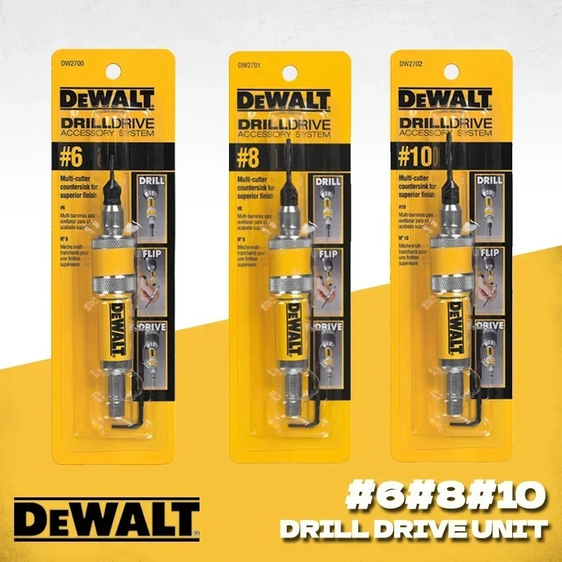 

DEWALT DW2700 DW2701 DW2702 Полный Набор Сверл Со Складным Рычагом # 6 # 8 # 10 Наборов Лопаточных Сверл Для Деревообработки ...