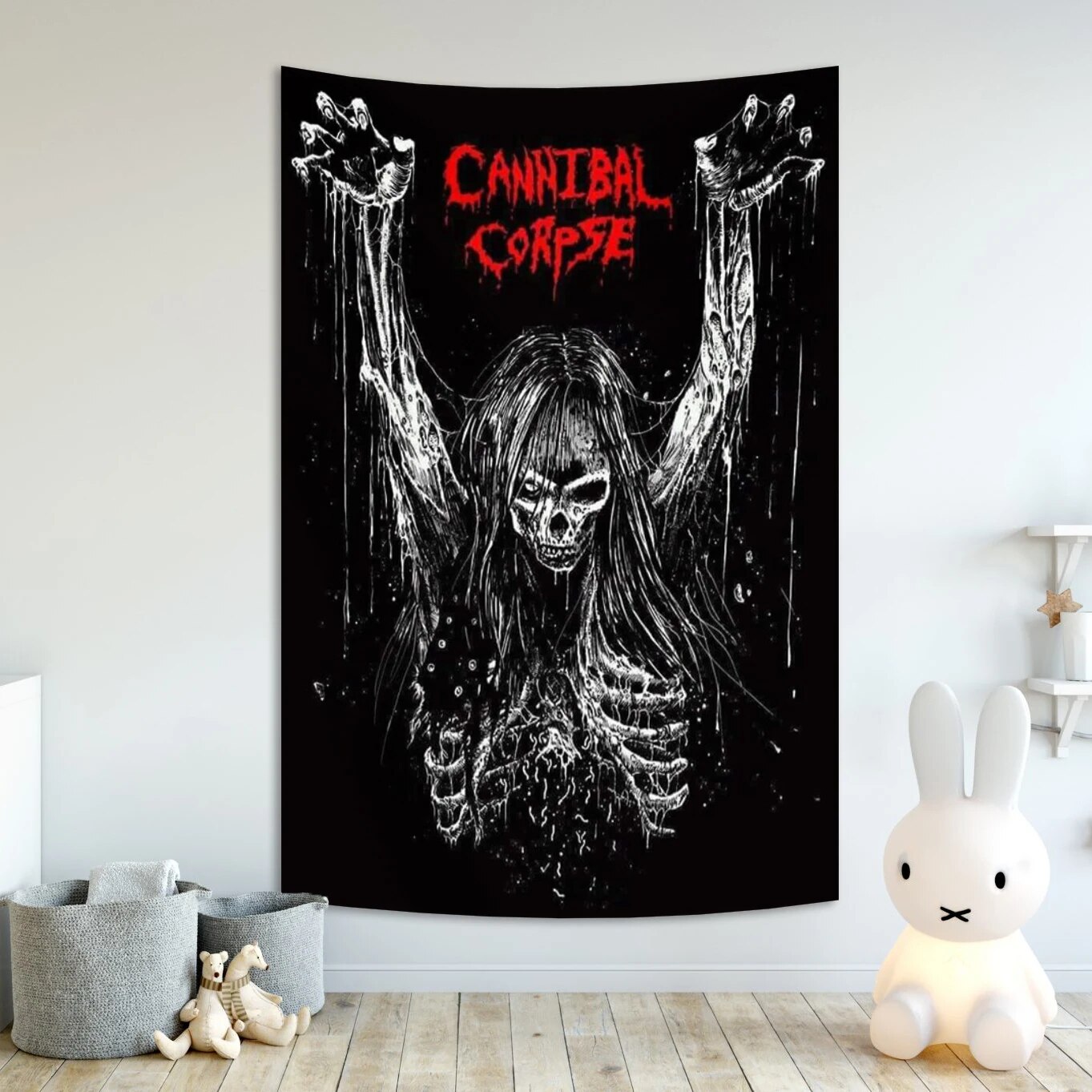 

Гобелен Cannibal Corpse 100% полиэстер
