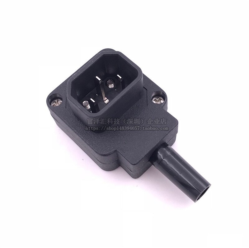 

1 шт., Штекерный адаптер IEC 320 C14, 3 контакта