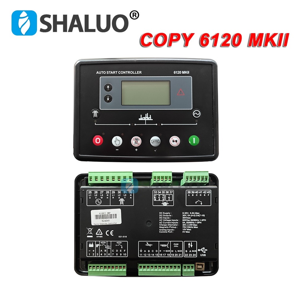 

Регулятор сварки SHALUO Genuine DSE6120 MKIII