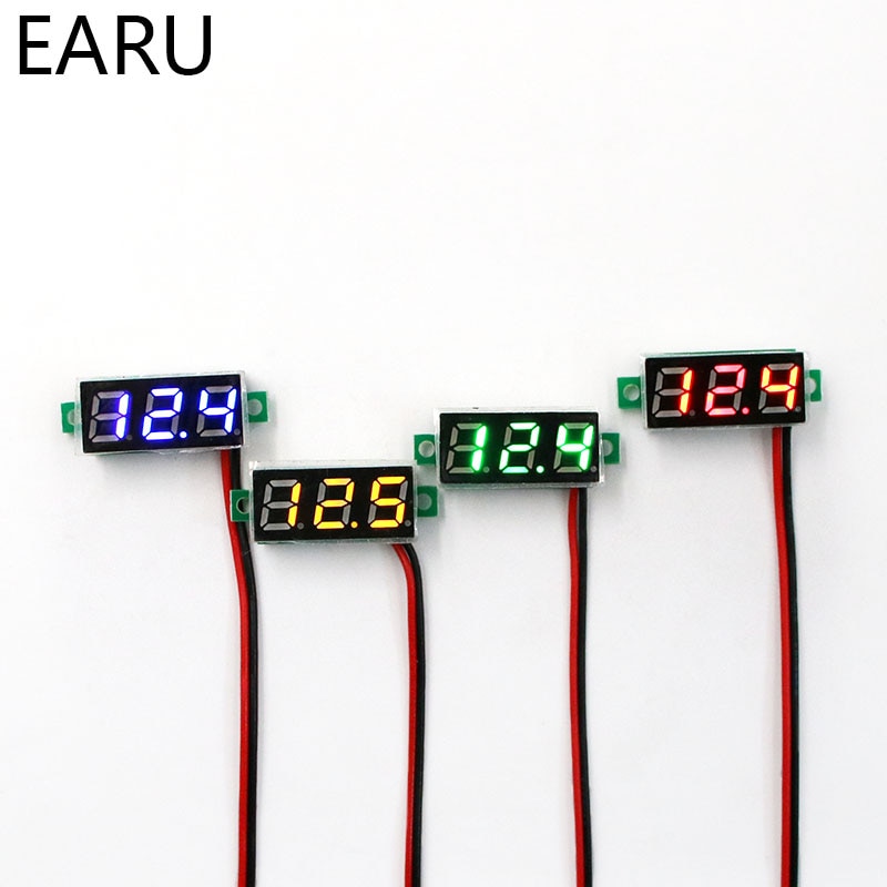 

ELESAVEE Цифровой вольтметр 0-100В