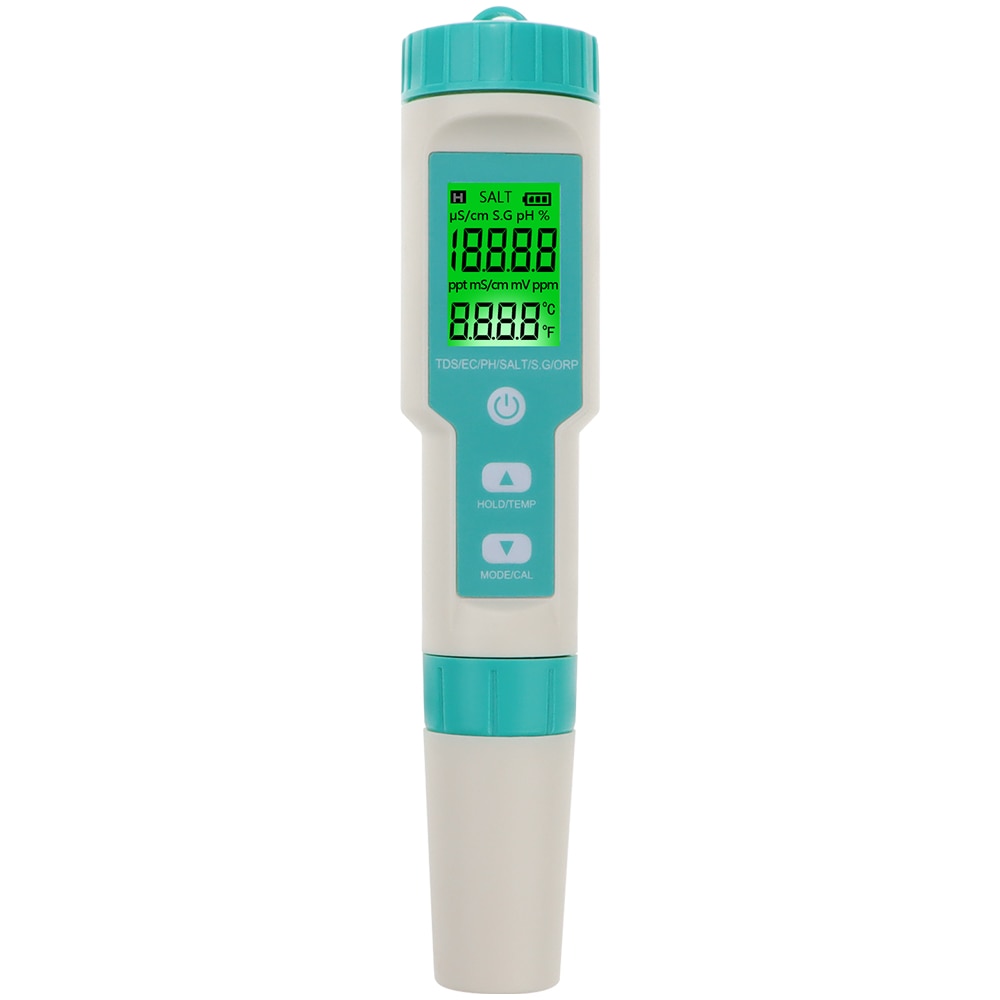 

JUANJUAN Bluetooth 7 в 1 pH-метр красный