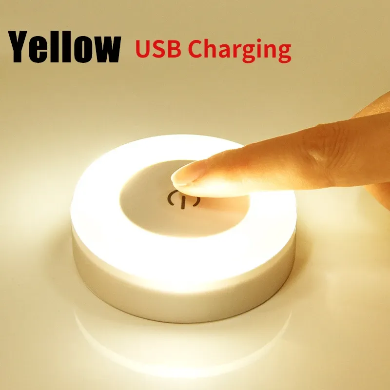 

Белый/желтый светодиодный ночник ABS 0.6W USB
