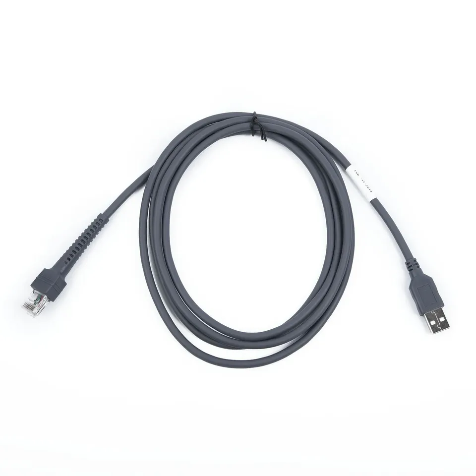 

1 шт. последовательный кабель 6,6 фута USB-кабель для LS1203 LS2208 LS4208 AP DS9208 компьютерные разъемы символ сканер штрих-кода
