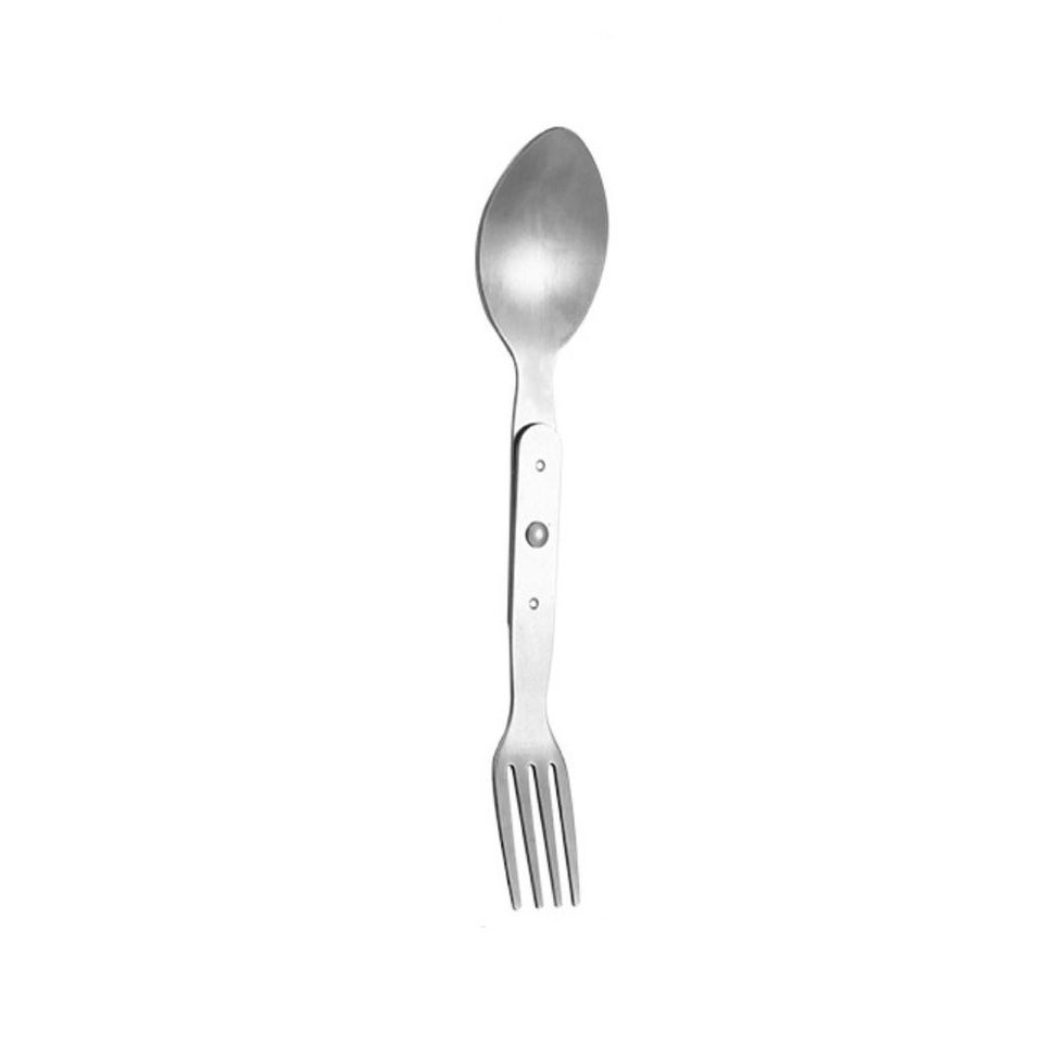 

Складная вилка из нержавеющей стали Silver