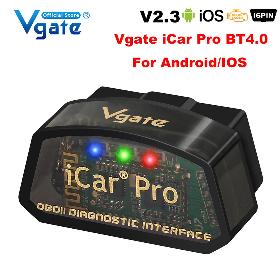 

Автомобильный диагностический сканер Vgate iCar Pro elm327 V2.3 с Bluetooth 4.0/WIFI