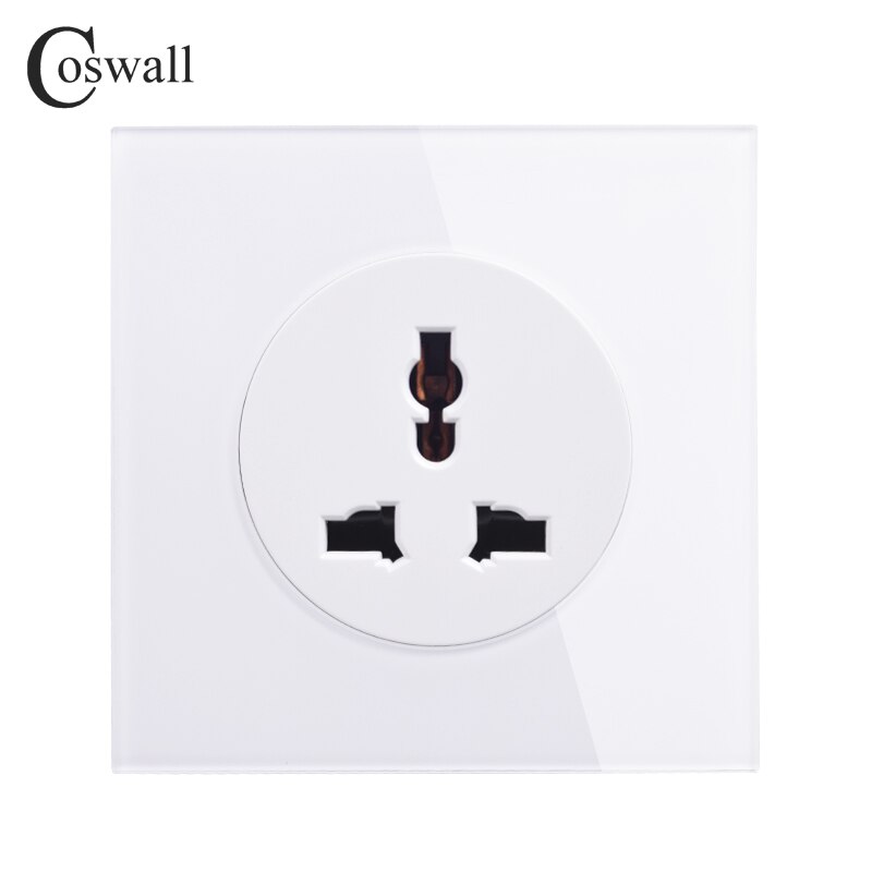 

Настенная розетка Coswall 13А с защитой для детей