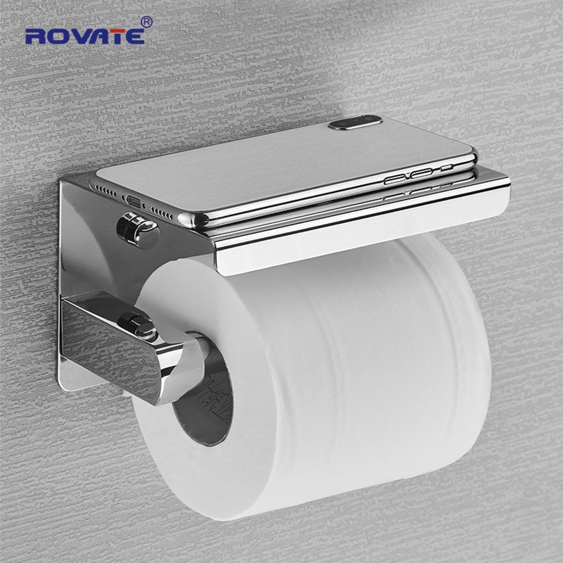

Держатель для туалетной бумаги ROVATE из нержавеющей стали