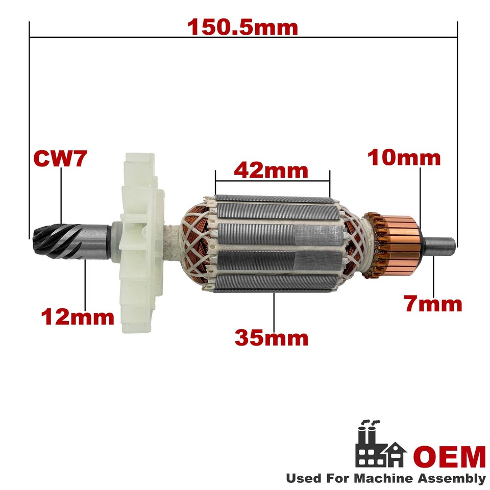 

Замена якоря ротора для Bosch GBH3-28DRE GBH3-28DFR GBH4-28DFR GBH3000