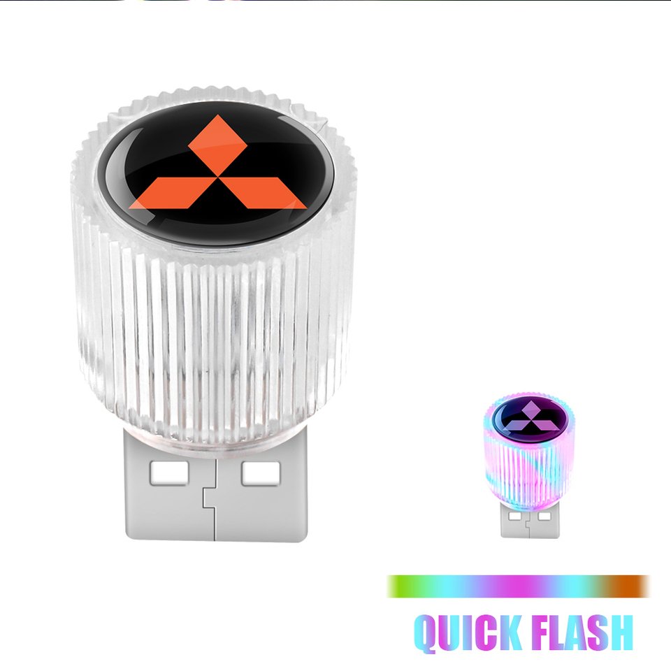 

Мини USB-лампы с разъемом, яркие фонарики, ночное интерьер автомобиля для Mitsubishi Asx Lancer 10 9 Outlander 2013 Pajero Sport L200 Expo