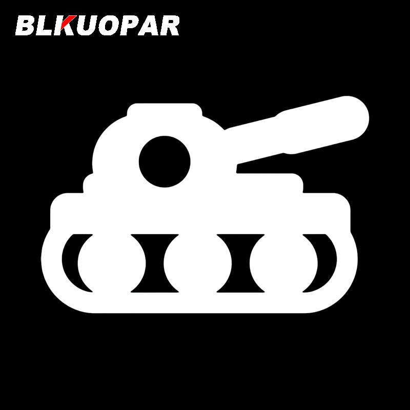 

Водонепроницаемые наклейки на автомобиль BLKUOPAR Tank, модные солнцезащитные оригинальные забавные виниловые наклейки для защиты дверей автомобиля