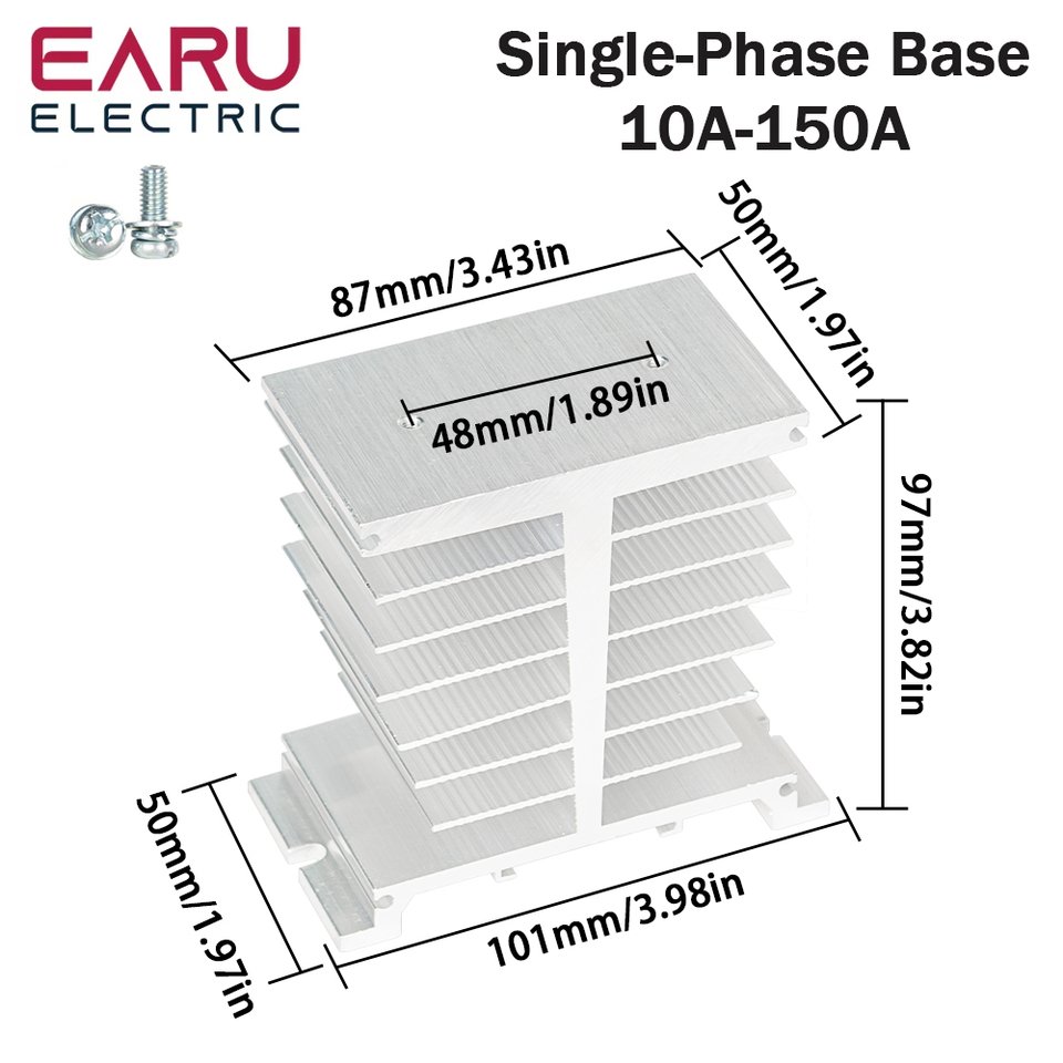 

EARUELECTRIC Однофазное/Трехфазное Твердотельное Реле SSR 10-200A