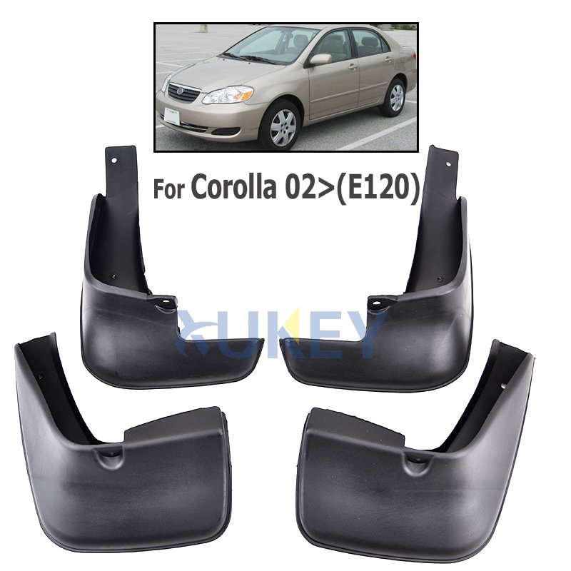 

Автомобильный брызговик для Toyota Corolla E120 E130 2002 2003 2004 2005 2006 2007 2008, брызговики, брызговики, аксессуары для крыльев