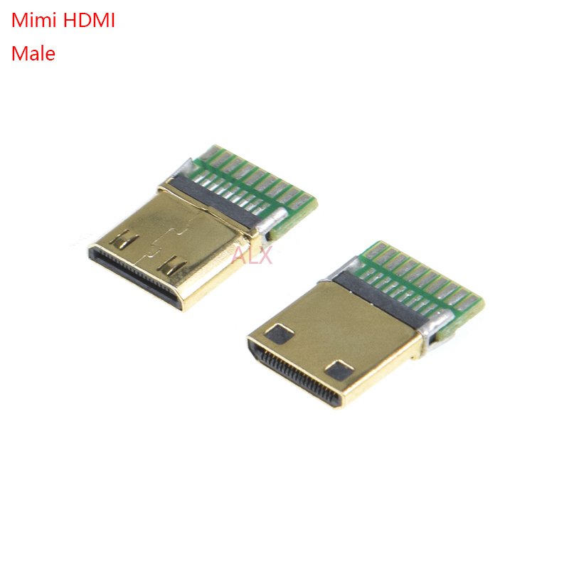 

5 шт. Mini HDMI 19PIN разъем «папа» ALINSIN