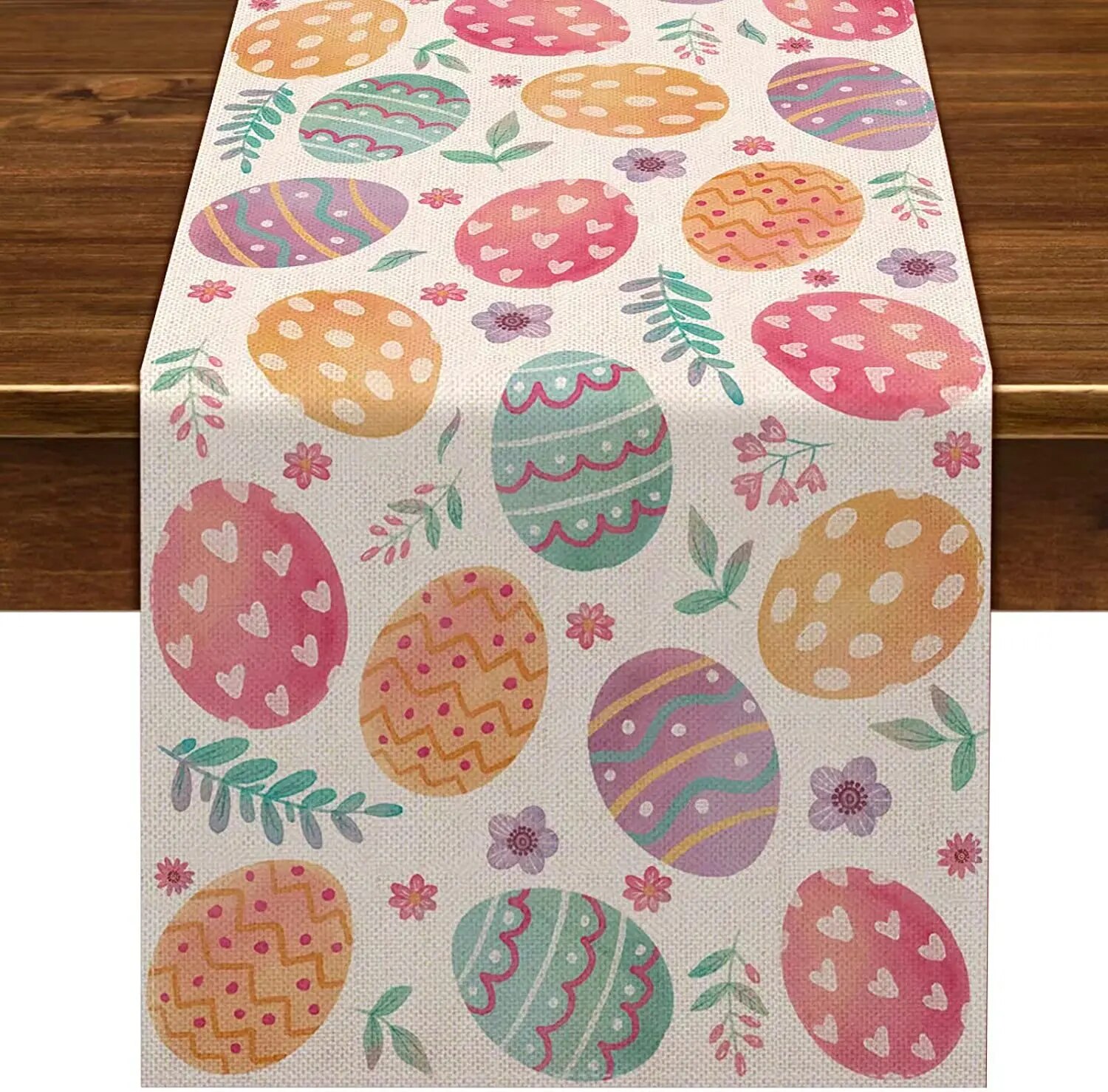 

Льняная скатерть Happy Easter