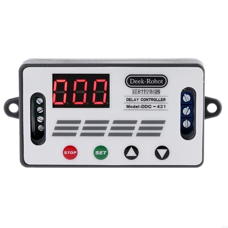 

4xfd для 12V DDC-431 Timer Switch переключатель цифровой светодиодный дисплей контроллер задержки дисплея