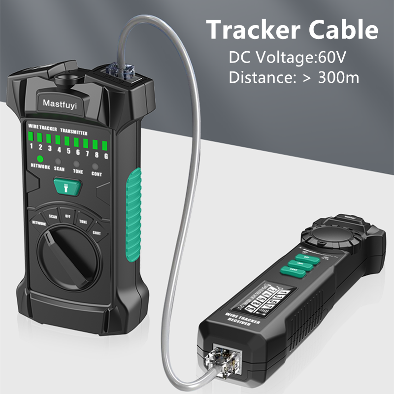 

Кабель для отслеживания ЖК-кабеля POE, тестер провода тонера Cat5 Cat6, Тестер телефонного/сетевого кабеля, проводной трекер, тонерный сетевой инструмент