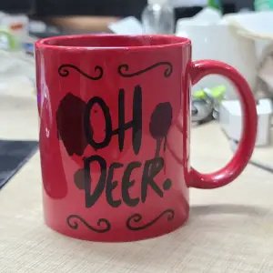

Керамическая кружка Alastors oh deer Hazbined