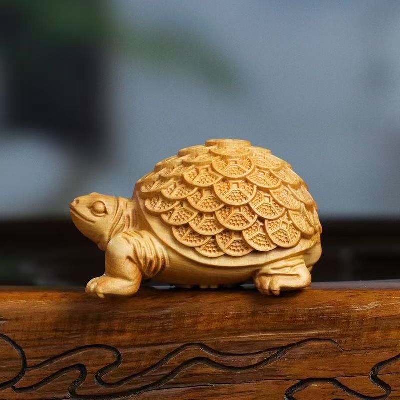 

Деревянные фигурки черепах WOODKIRIN