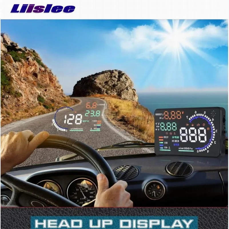 

Автомобильный HUD Дисплей для Volvo S60/S80/S90 2010-2019 2020 AUTU A8 HUD OBD Refkecting лобовое стекло безопасный проектор для вождения экрана