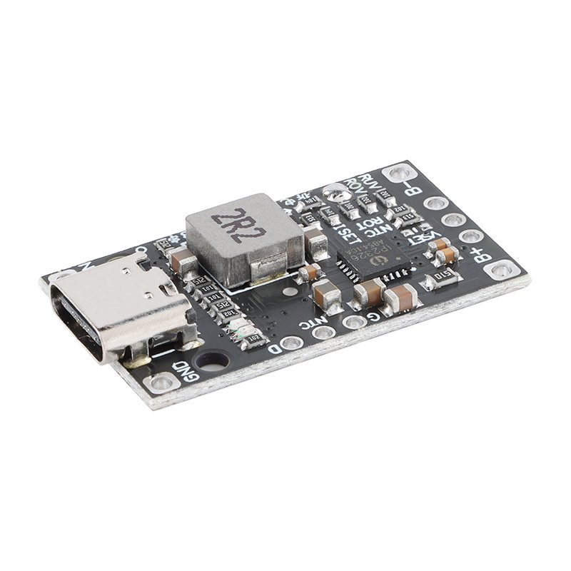 

2S 3S Type-C USB BMS 15 Вт 8,4 В 12,6 В 1,5 А Модуль повышения зарядки литиевой батареи со сбалансированной поддержкой Быстрая зарядка с индикатором