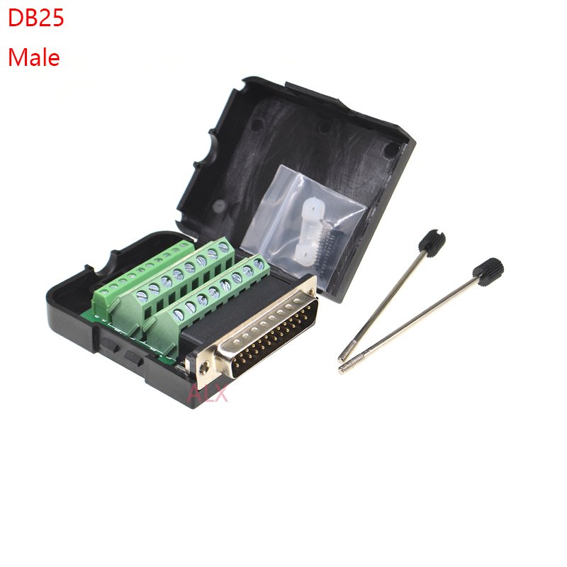 

Разъем DB25 ALINSIN 25 контактов черный