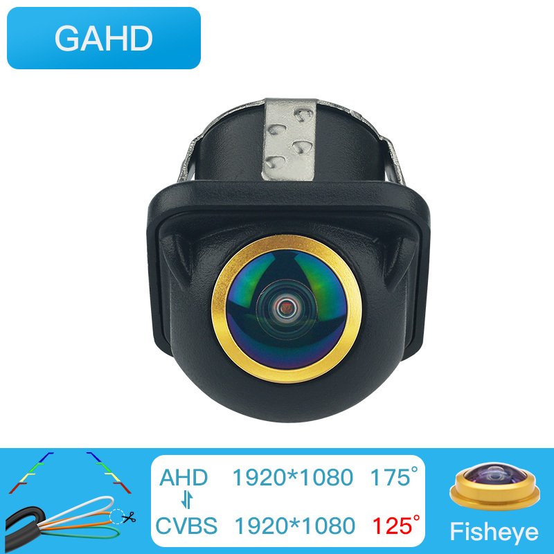 

Автомобильная камера заднего вида HaiSunny AHD 1080P, объектив «рыбий глаз» 170 °, Full HD, ночное видение, камера заднего вида, CCD