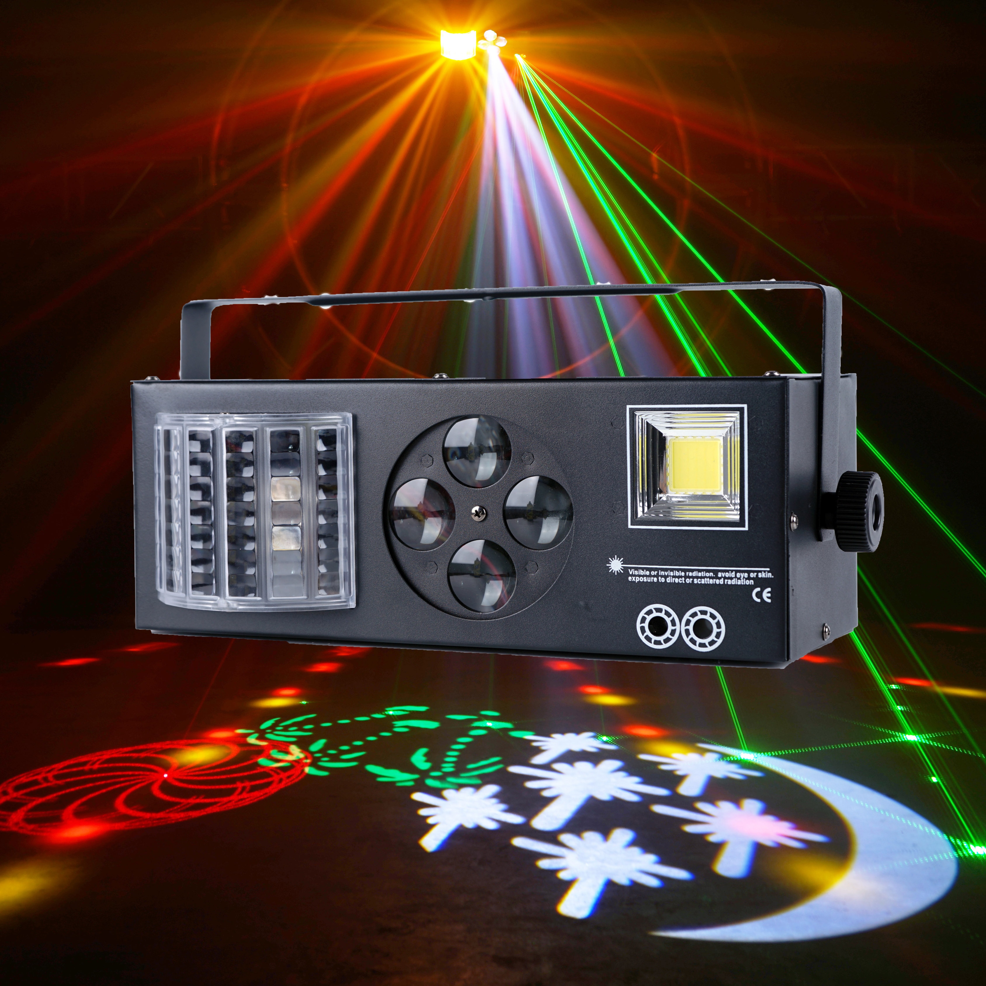 

Лазерное сценическое освещение DJ ST 4 в 1