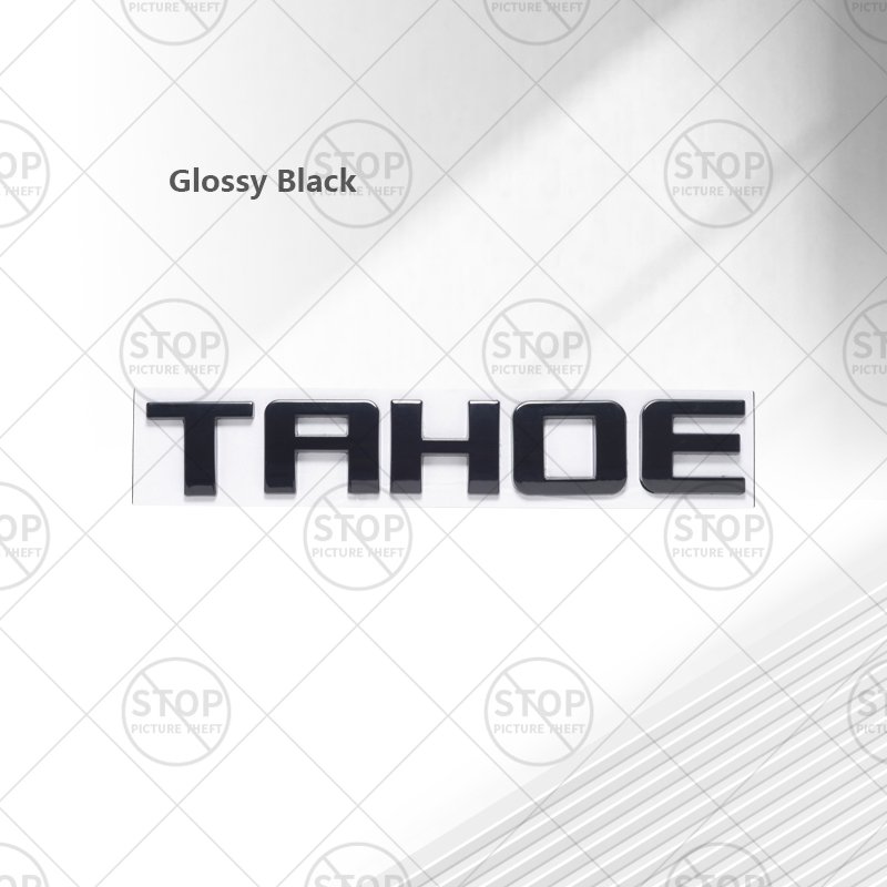 

Автомобильная наклейка для TAHOE Logo RST Z71 6.2L 5.3L V8 LT, 3D наклейка, украшение кузова, значок, задний багажник, аксессуары