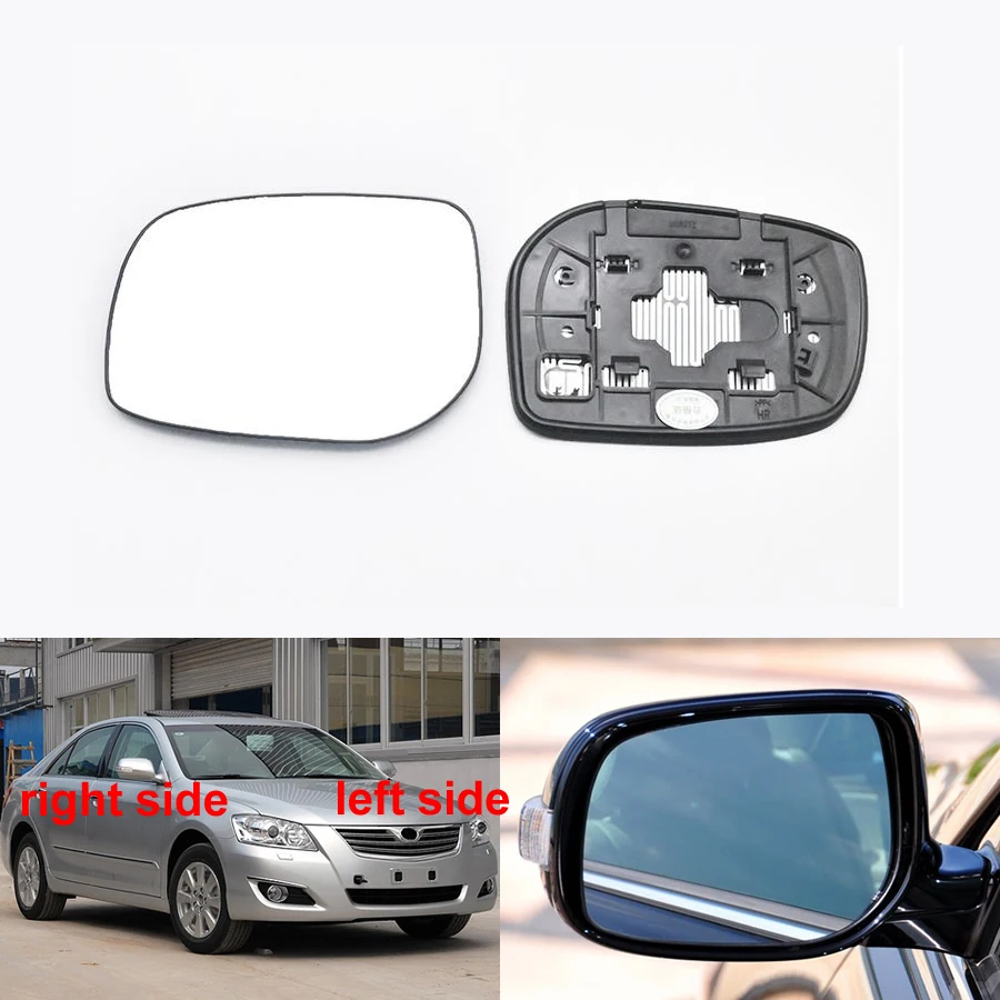 

Автомобильные аксессуары для Toyota Camry 2006 2007 2008 2009 2010, боковое зеркало заднего вида, стекло для крыльев двери с подогревом