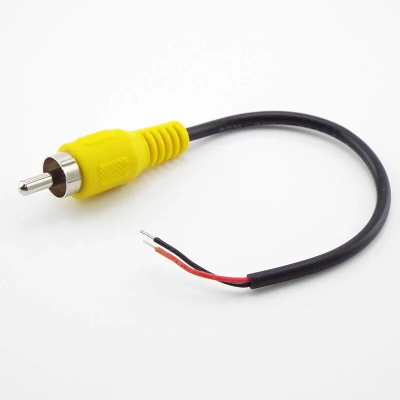 

Автомобильный разъем RCA удлинитель 15 см