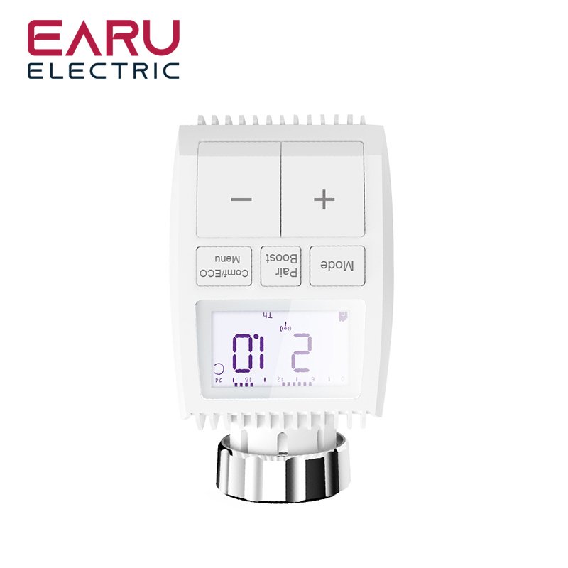 

EARUELECTRIC Умный термостатический клапан радиатора Tuya ZigBee