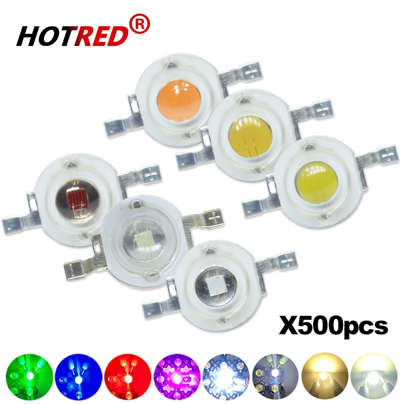 

Светодиодные чипы HotRed 1Вт 3Вт RGB для точечных светильников