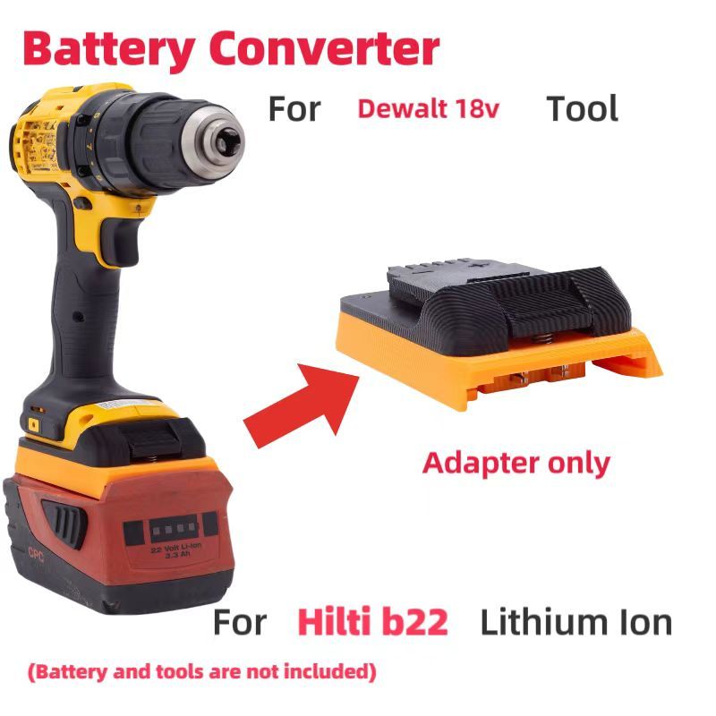 

Адаптер для аккумуляторов HILTI B22 к инструментам Dewalt