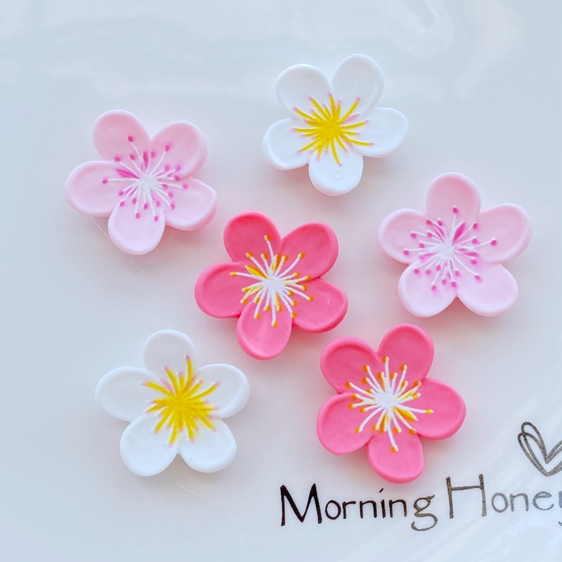 

Набор из 10 искусственных кабошонов Peach Blossom от TSXJY