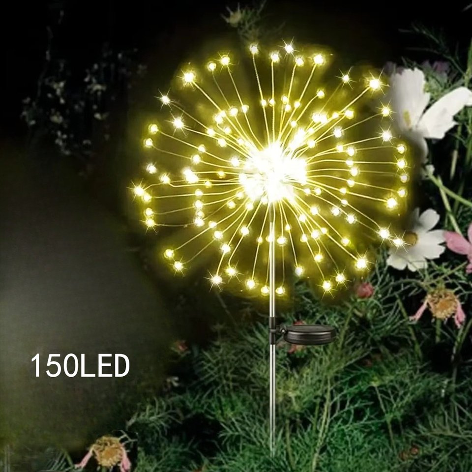 

Солнечные гирлянды LED теплый белый 90/120/150 светодиодов