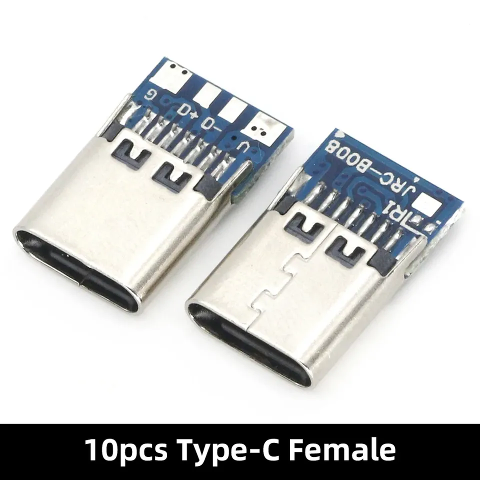 

USB 3.1 Type-C разъем адаптер для пайки 10 шт.