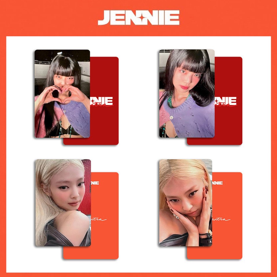 

Kpop Idol JENNIE Альбом MANTRA MCD Фотокарточки