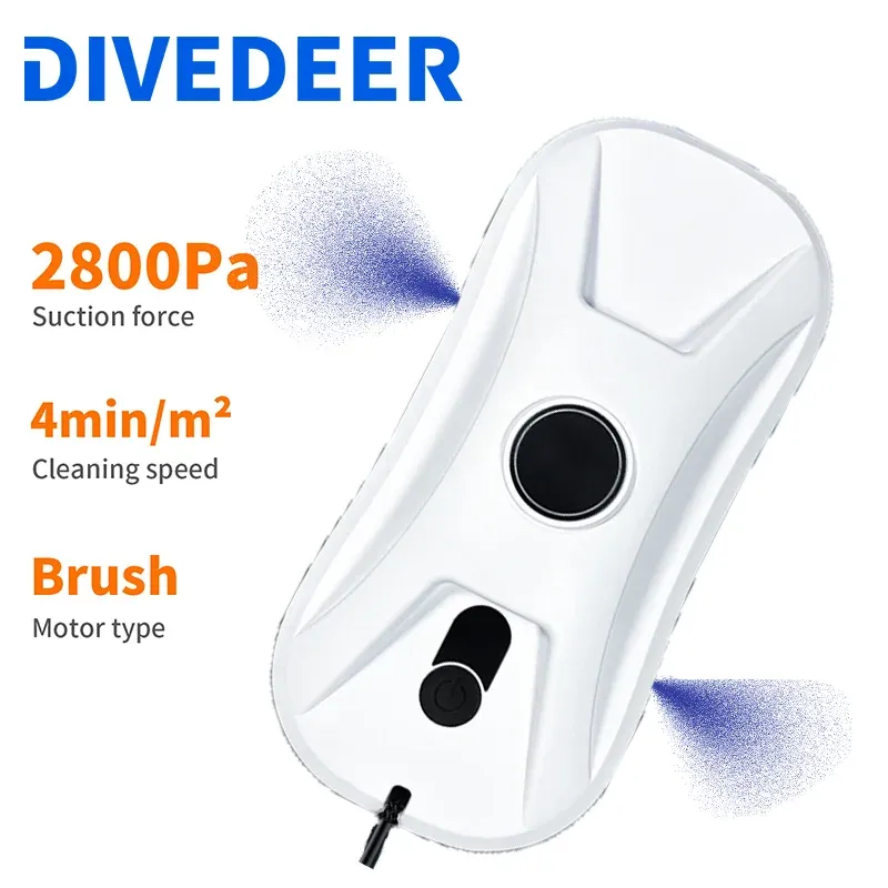

DIVEDEER двойной струйный робот для мытья окон, машина для мытья окон, робот-пылесос, робот для мытья окон, электрический очиститель окон