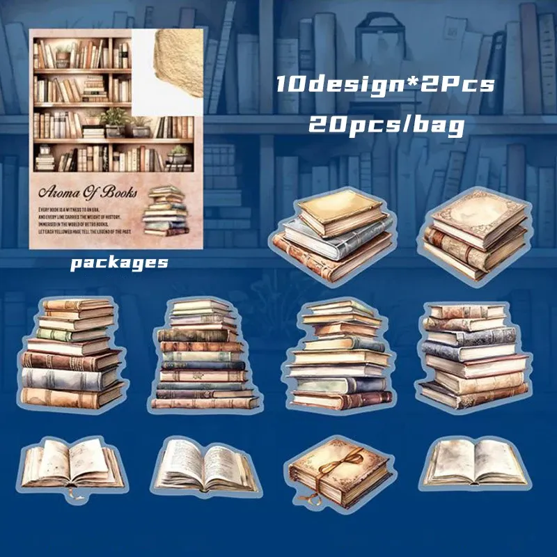 

Винтажные наклейки Mr. Paper 20 шт
