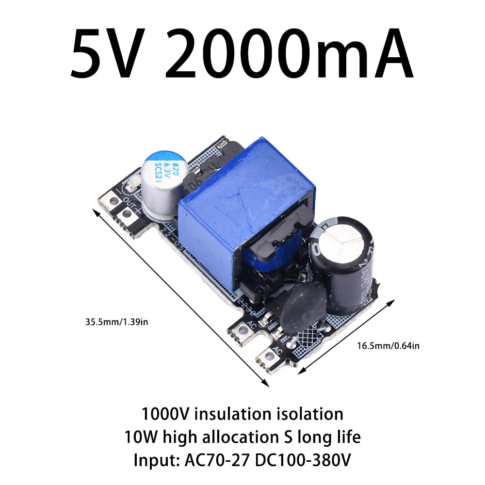 

Преобразователь Aideepen DC Step Down Transformer Power Supply Module