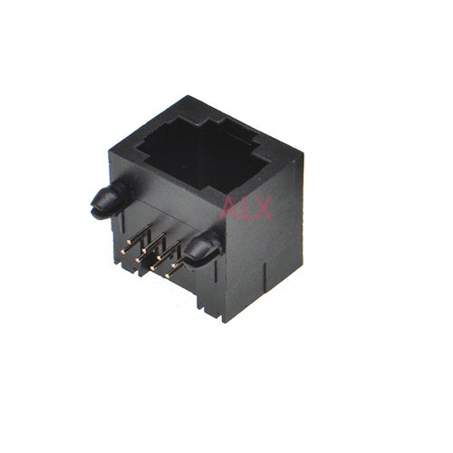 

10 шт., разъёмы RJ45 под прямым углом, 56 8P8C