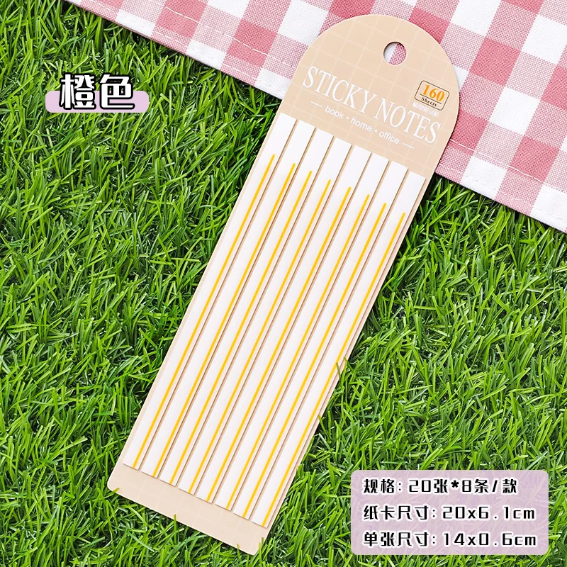 

Прозрачные липкие заметки CBTstationery 20*6 см
