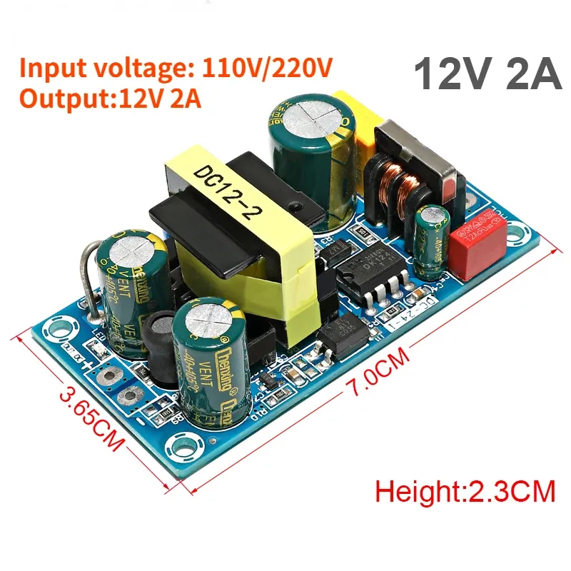 

Изолированный модуль питания AC110V/220V to DC 12V/24V/36V/48V 1A-9A