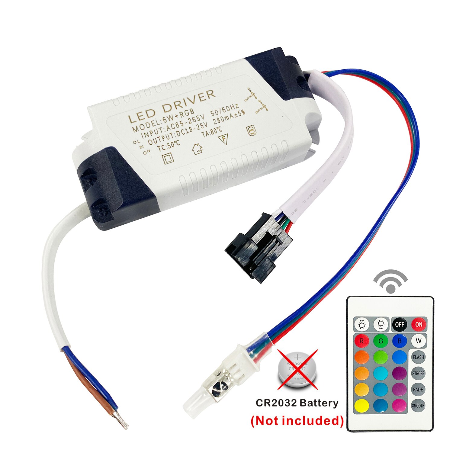 

NEFBENLI DR-PL-3W + RGB Трансформатор для потолочных светильников