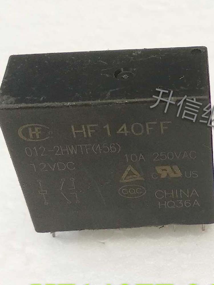 

Реле HF140FF 012-2HWTF 12 В постоянного тока 10 А, 6 контактов, 2 шт.